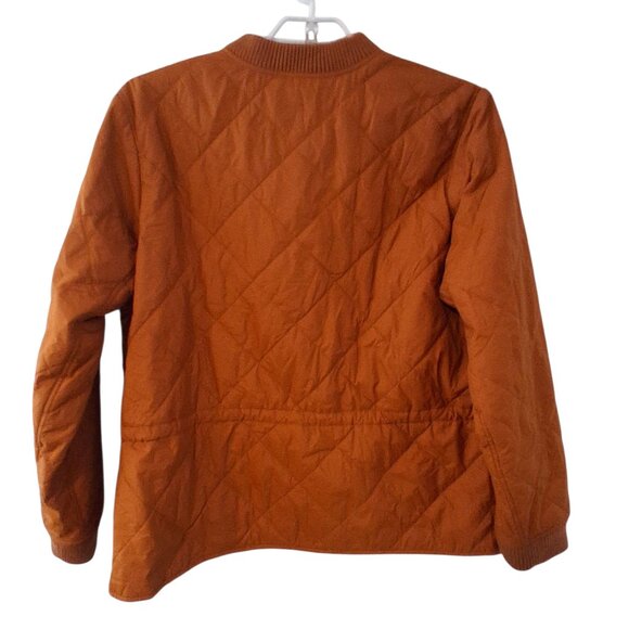 Duluth Trading Company Golden Harvest Quilted Bomber jacket womens XXL Fall - Picture 2 of 6